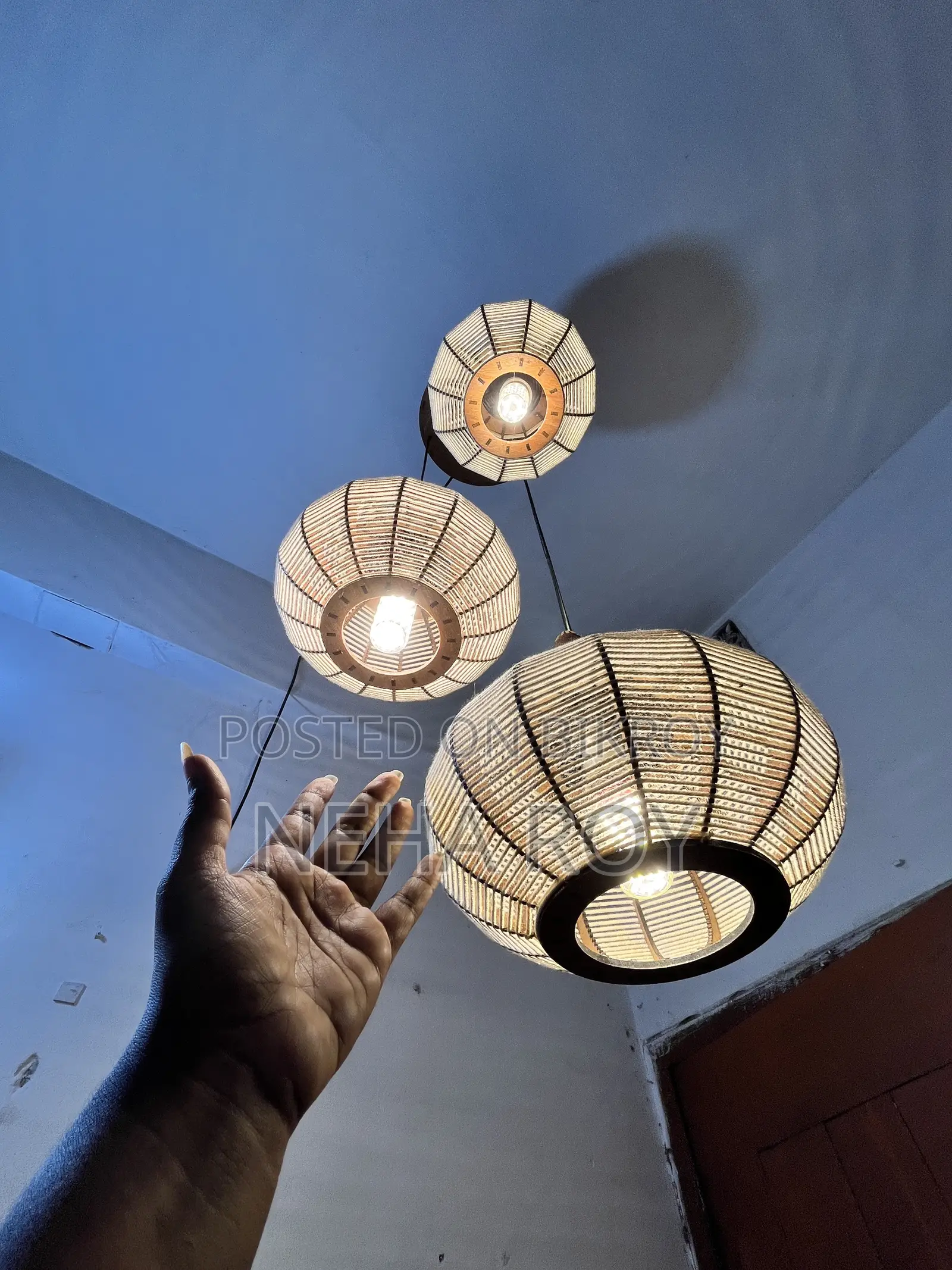 Rattan Hanging Lamp