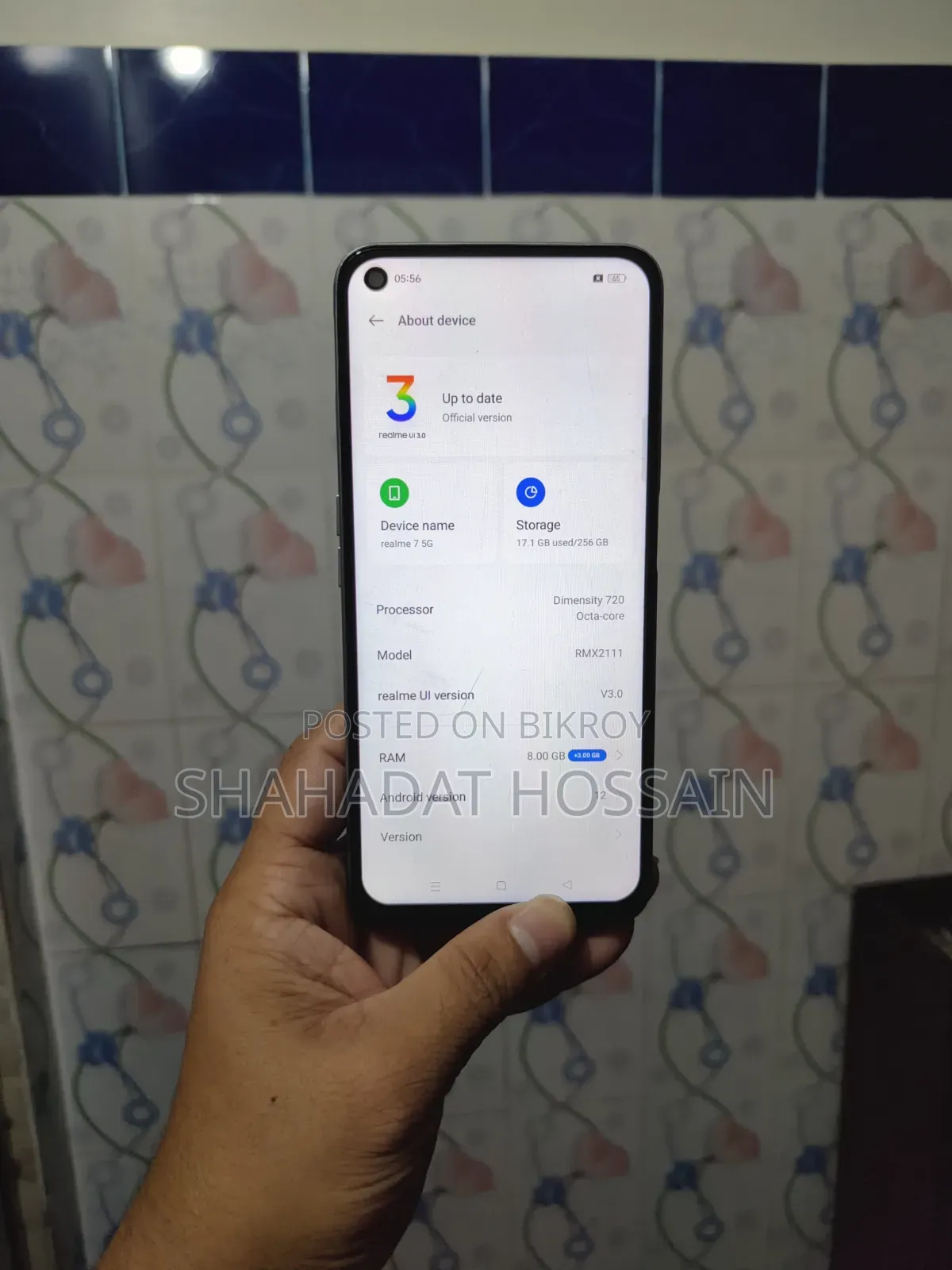 Realme 7 5G 128 GB Gray