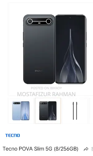 New Tecno 256 GB Black
