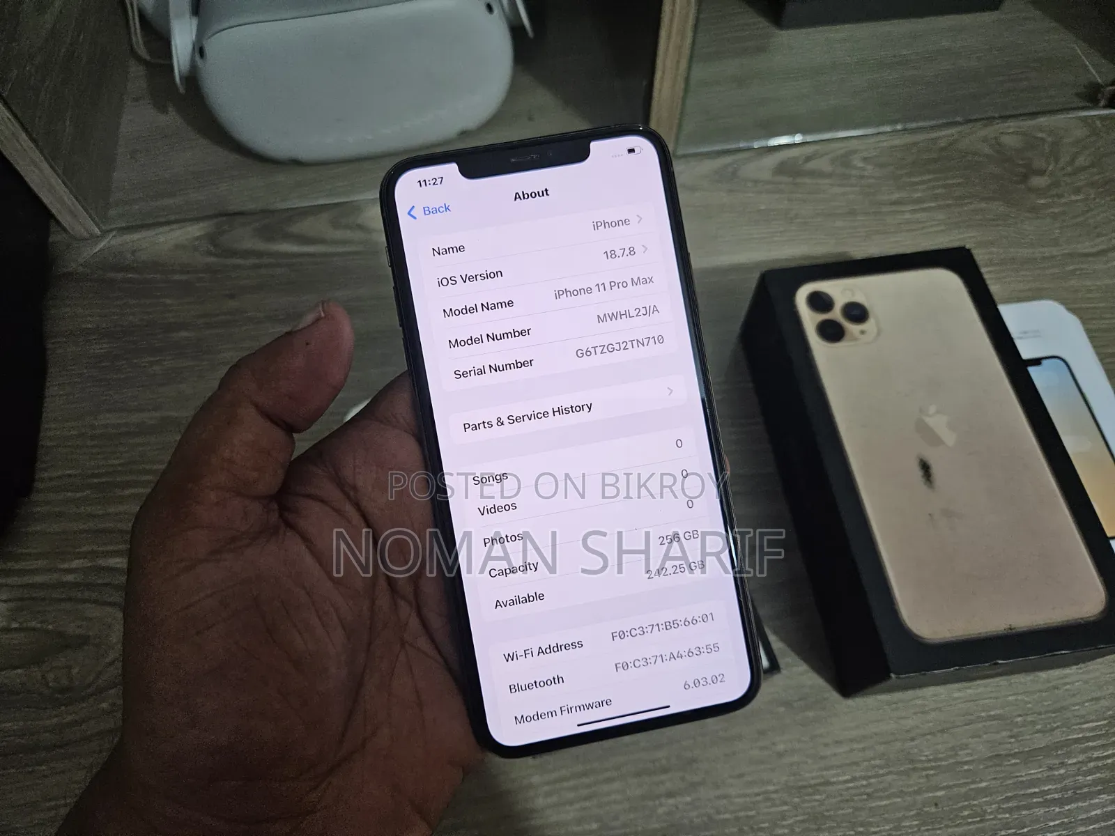 Apple iPhone 11 Pro Max 256 GB Gold
