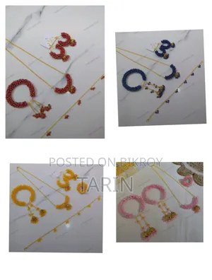 Handmade Gajra Jewelry Set