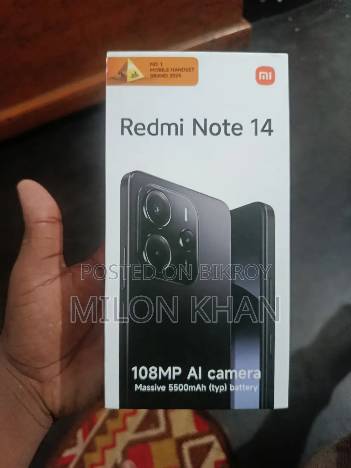 New Xiaomi Redmi Note 14 4G 128 GB Gold