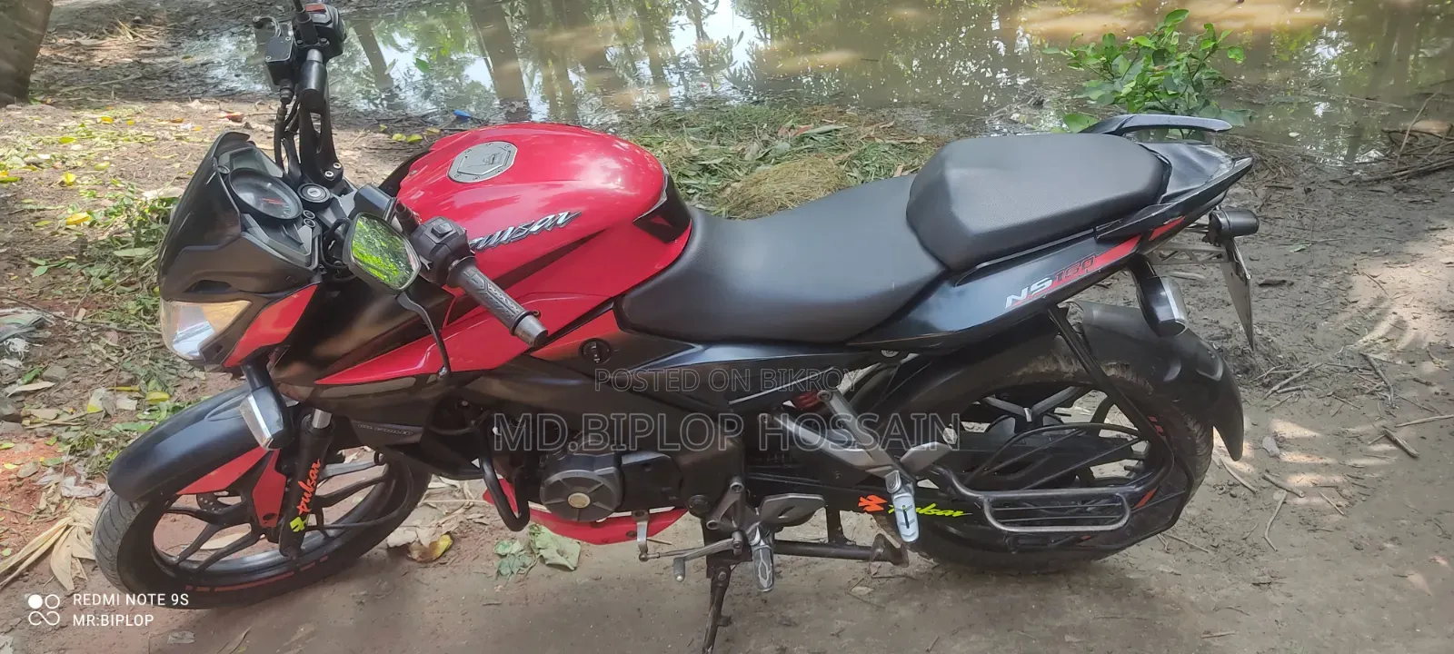 Bajaj Pulsar NS 160 2019 Red