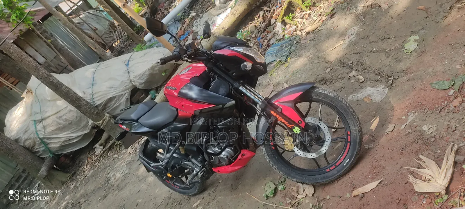 Bajaj Pulsar NS 160 2019 Red