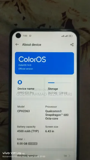 Oppo F21 Pro 128 GB Black
