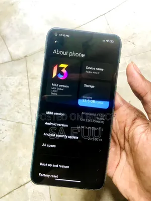 Xiaomi Redmi Note 9 128 GB Silver