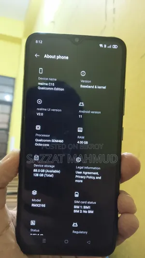 Realme C15 Qualcomm Edition 128 GB