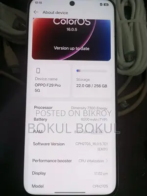 Oppo F29 256 GB White