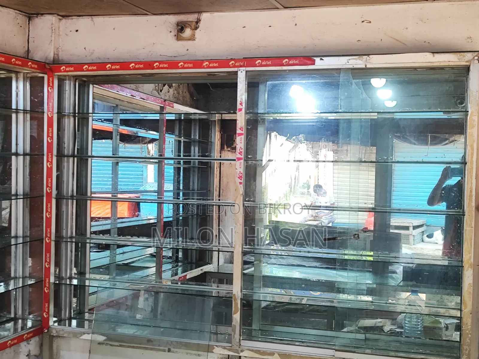 Will sell everything including shop rack and computer printer