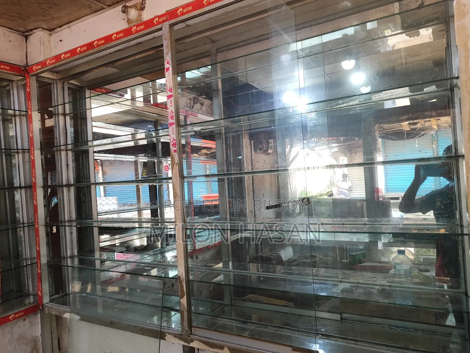 Will sell everything including shop rack and computer printer