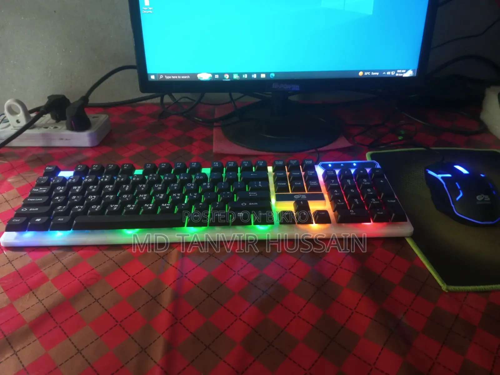 Desktop Computer 8GB Intel Core i3 HDD+SSD 250GB