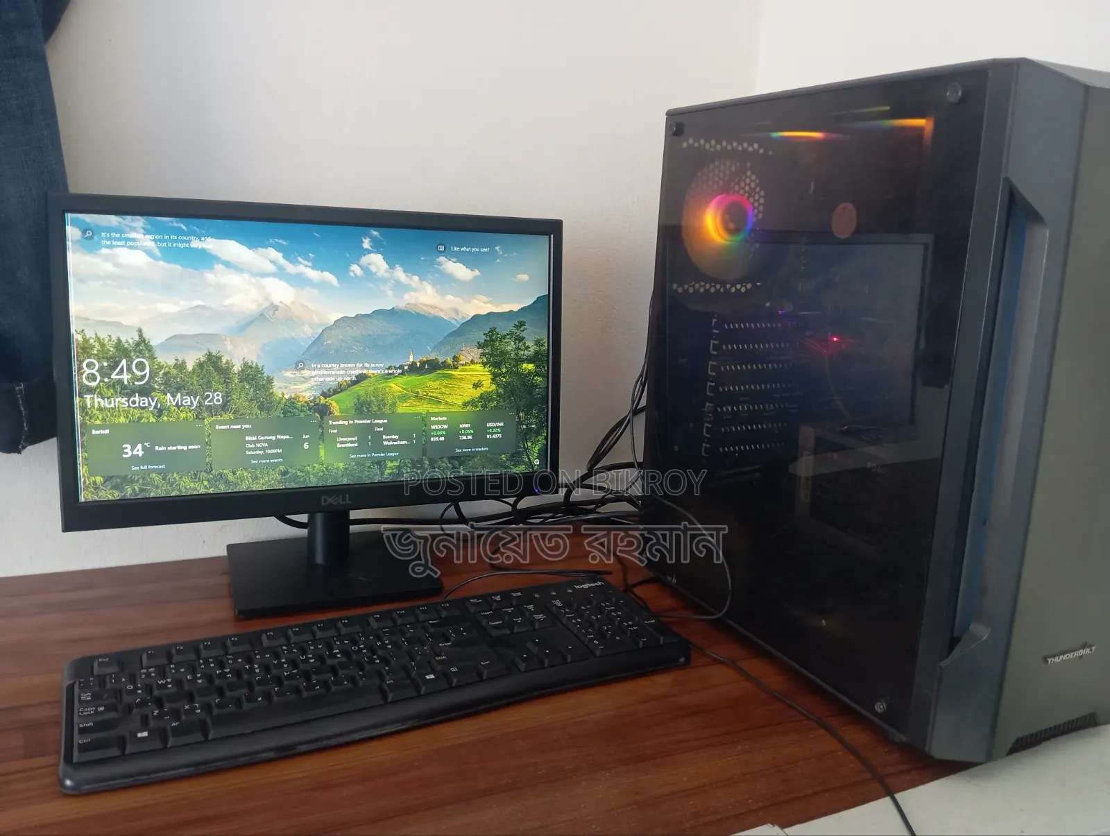 Desktop Computer 4GB Intel Core I3 HDD 500GB