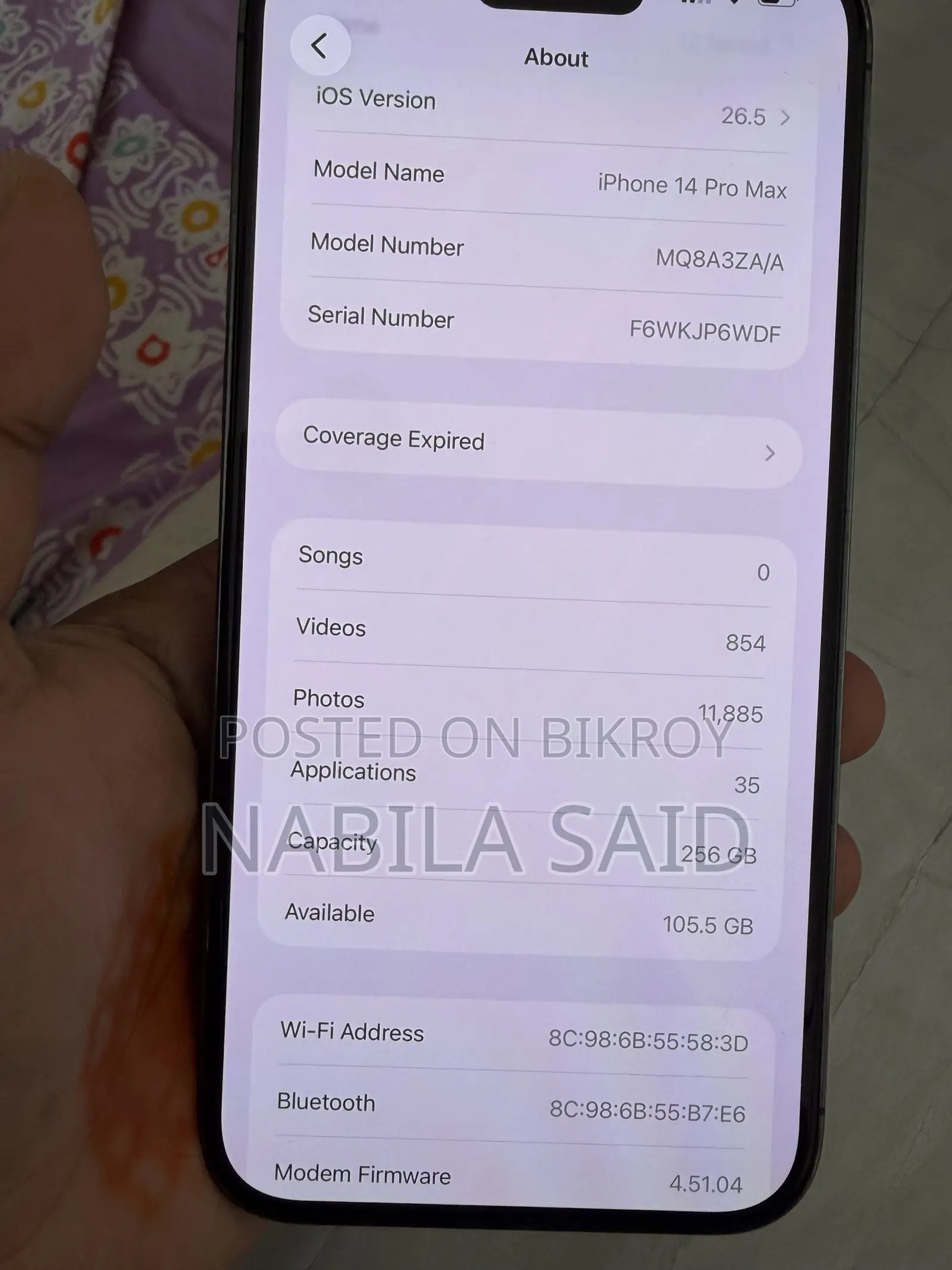 Apple iPhone 14 Pro Max 256 GB Purple