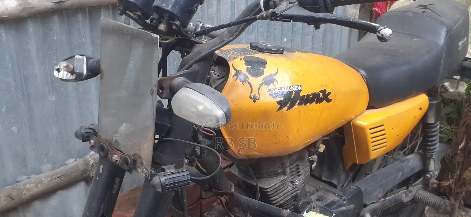 Zongshen CG 125-4 2007 Yellow