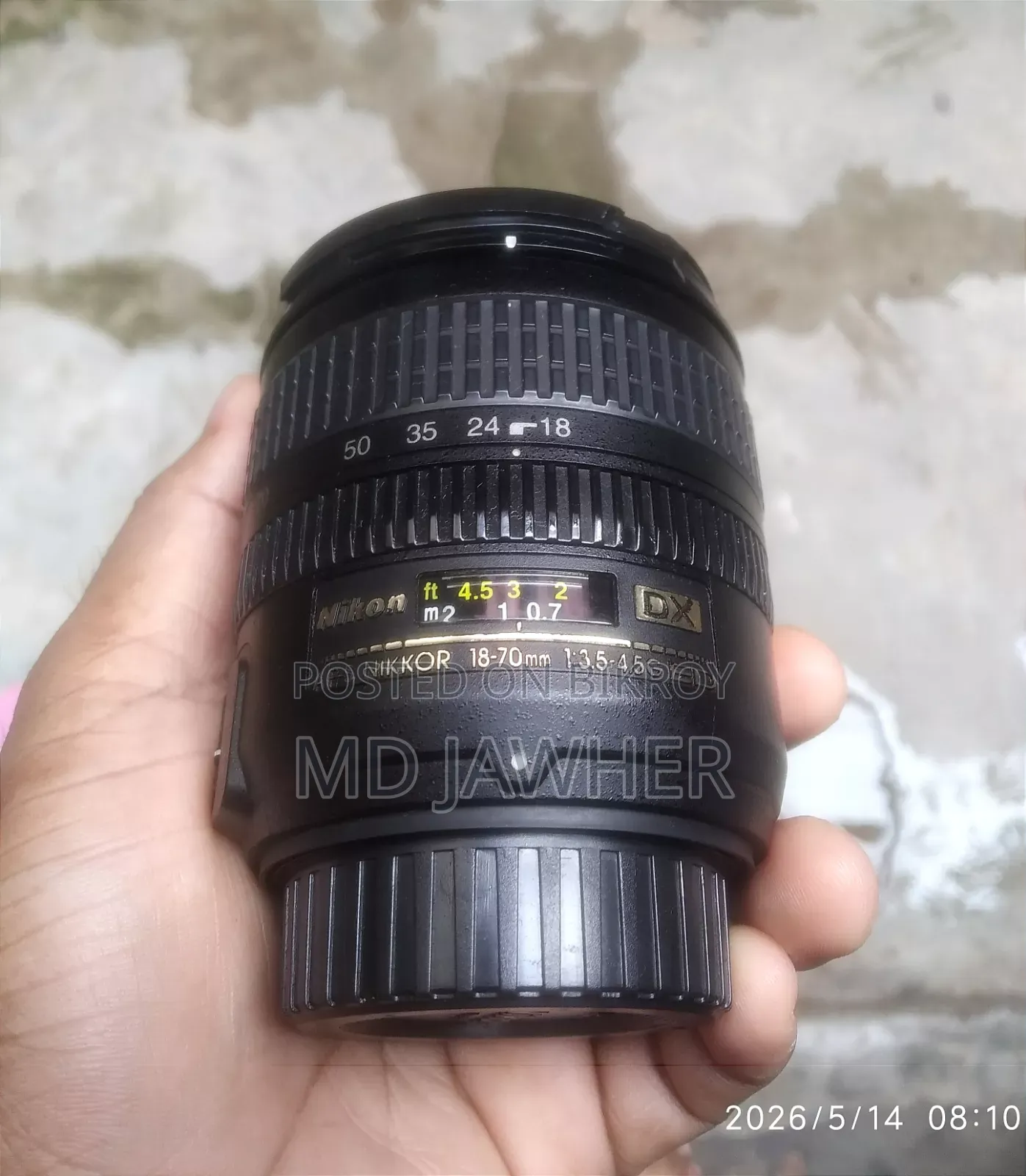Nikon 18-70mm Lens