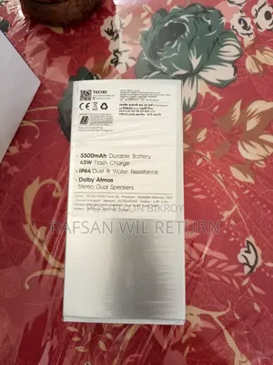 New Tecno Pova 5G 128 GB Black