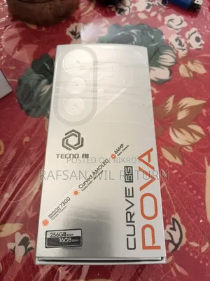New Tecno Pova 5G 128 GB Black