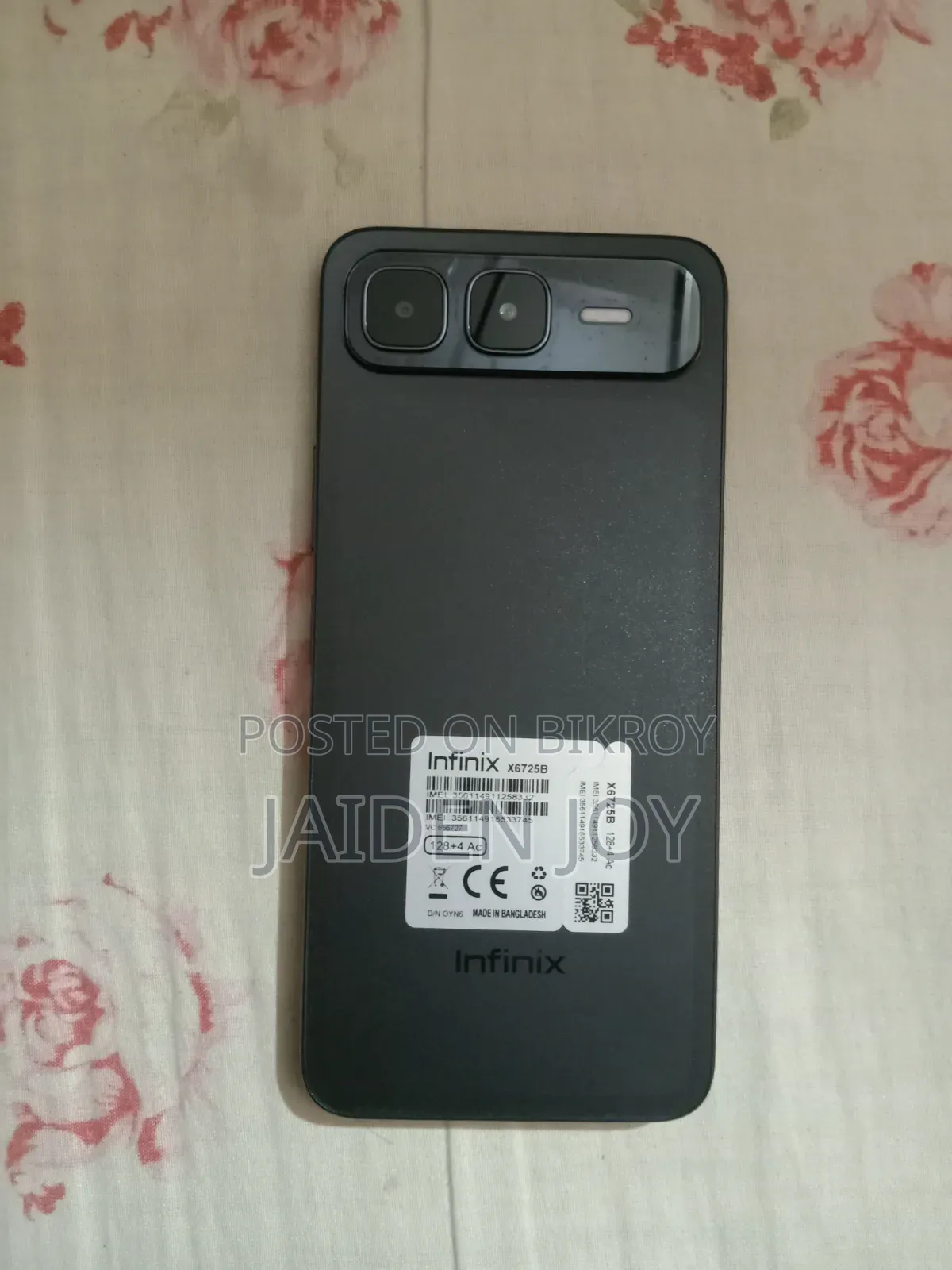 Infinix Smart 10 Plus 128 GB Black