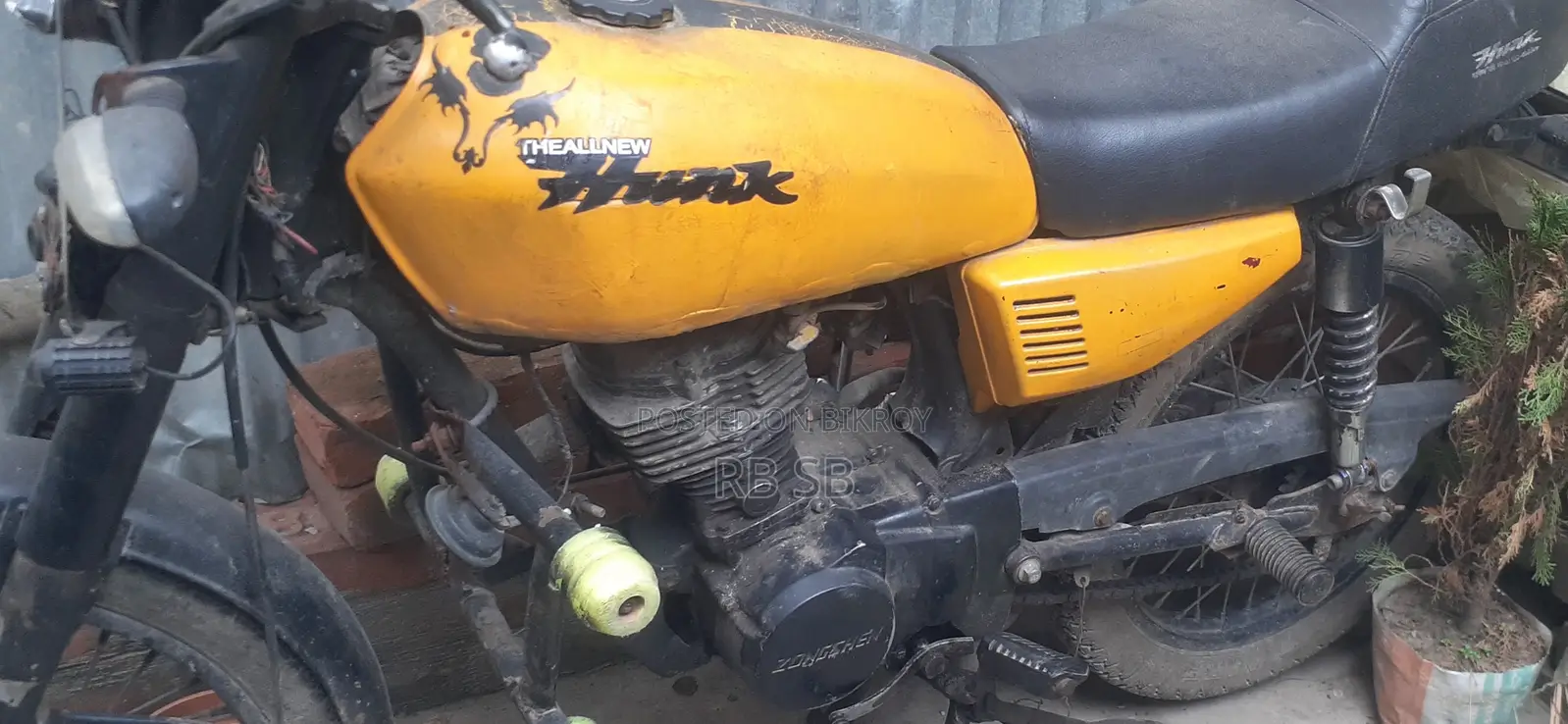 Zongshen CG 125-4 2007 Yellow