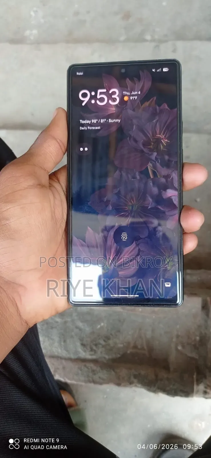 Google Pixel 6 128 GB Black