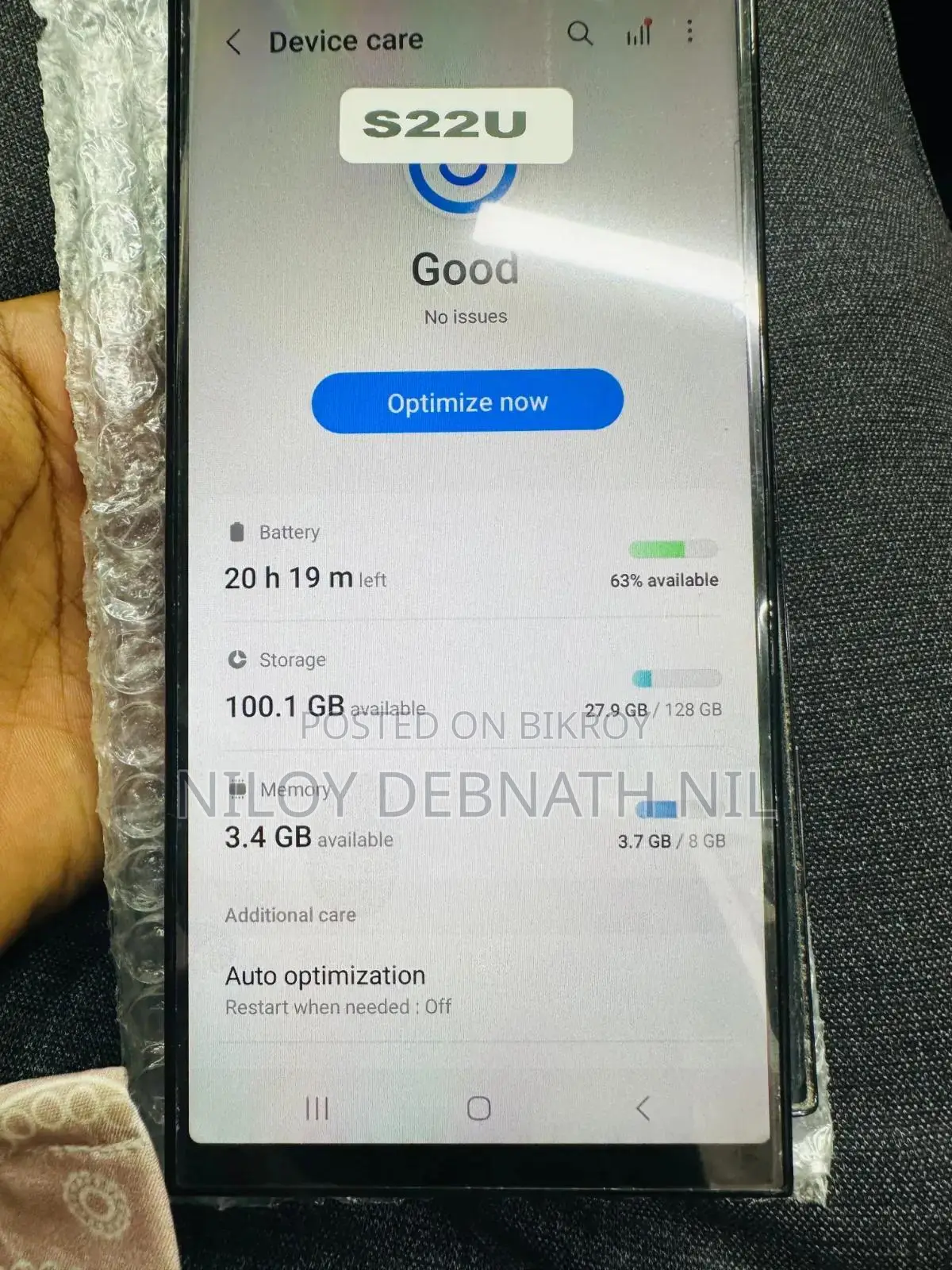 Samsung Galaxy S22 Ultra 128 GB