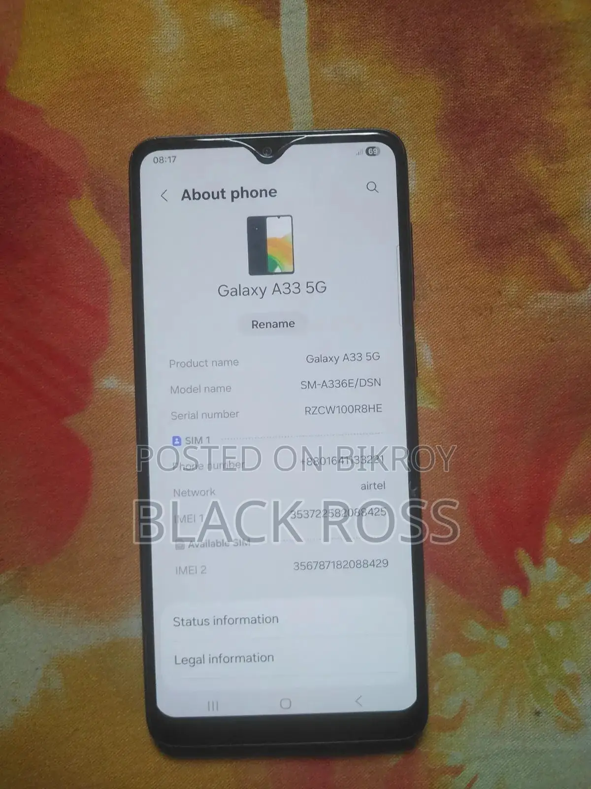 Samsung Galaxy A33 5G 128 GB Black