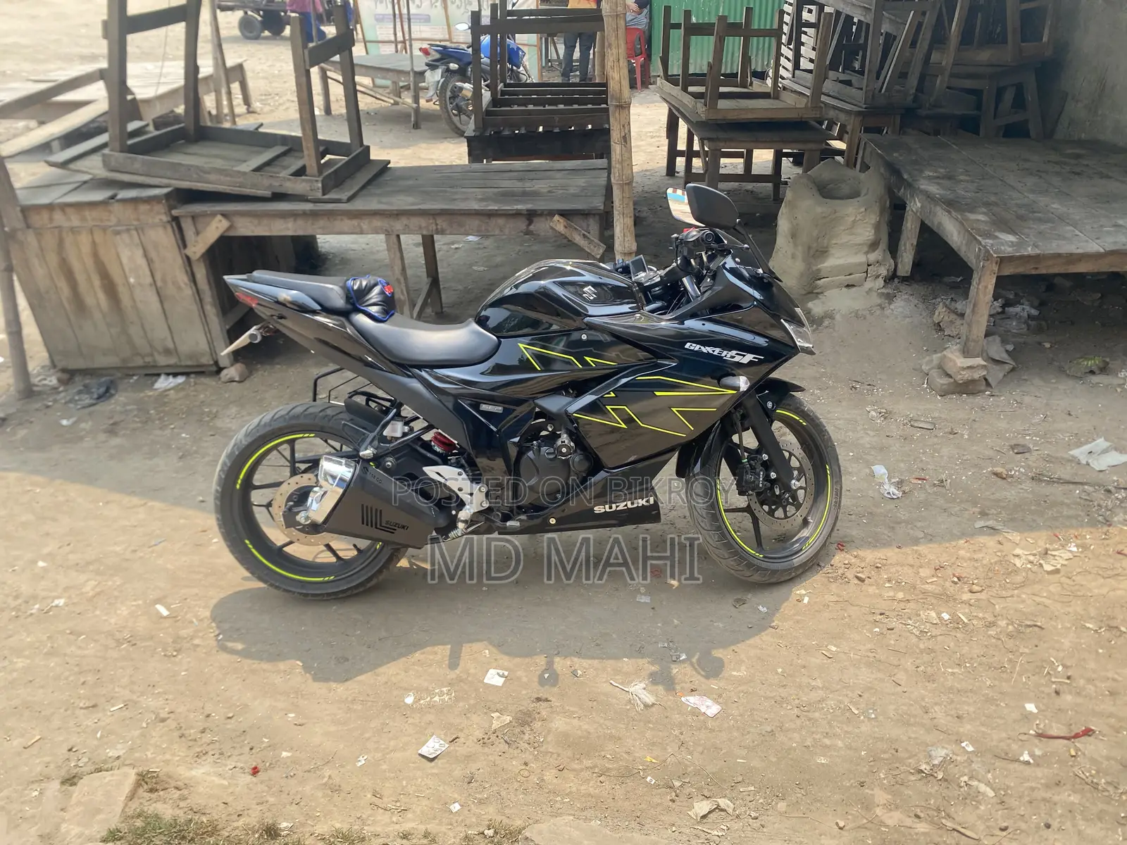 New Suzuki Gixxer SF FI 2025 Black