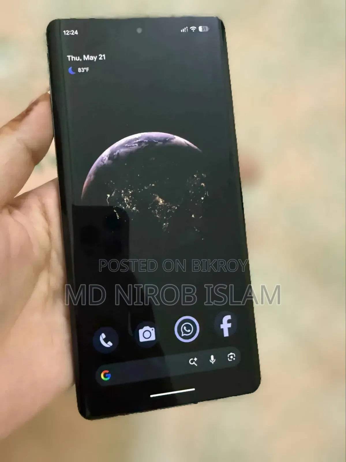 Google Pixel 7 Pro 256 GB Black