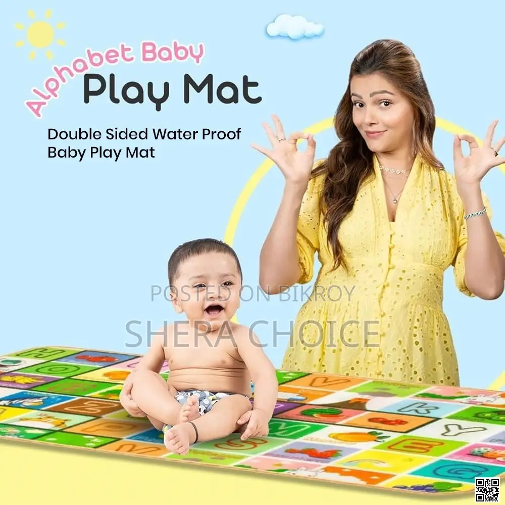 Baby Alphabet Play Mat Double Sided Waterproof Floor Mat