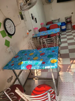 Chair, table for sale.