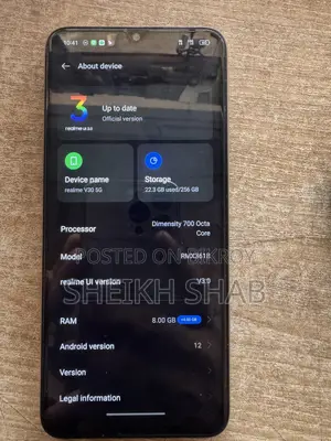 Realme V30 128 GB Gold
