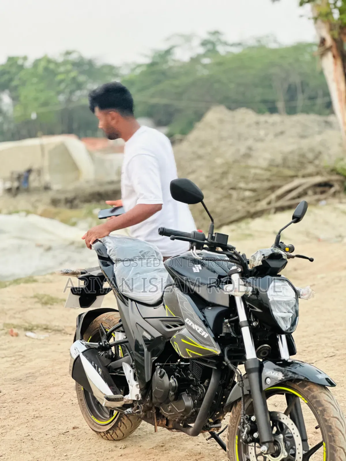 New Suzuki Gixxer Fi ABS 2026 Black