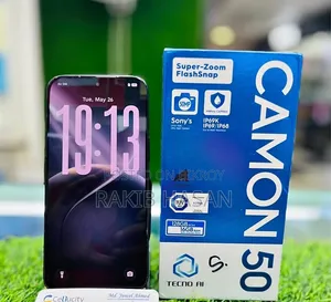 New Tecno Camon 50 256 GB Blue