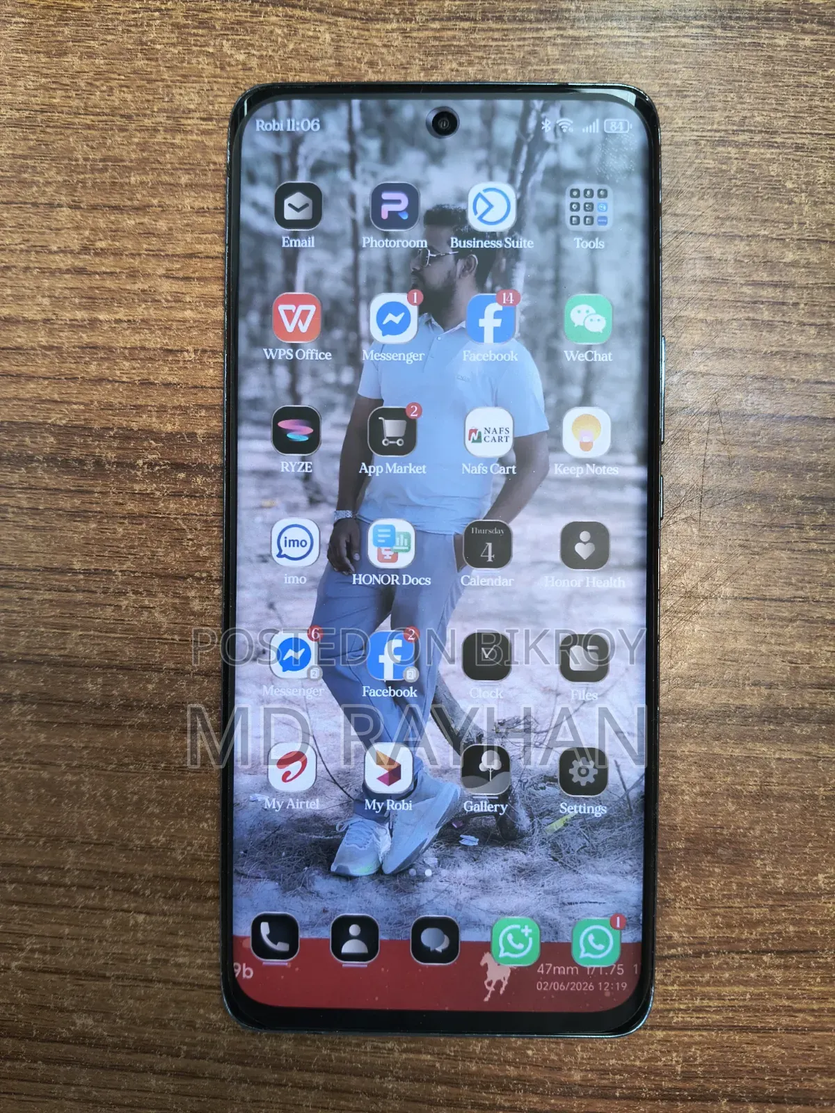 Honor X9b 5G 256 GB White