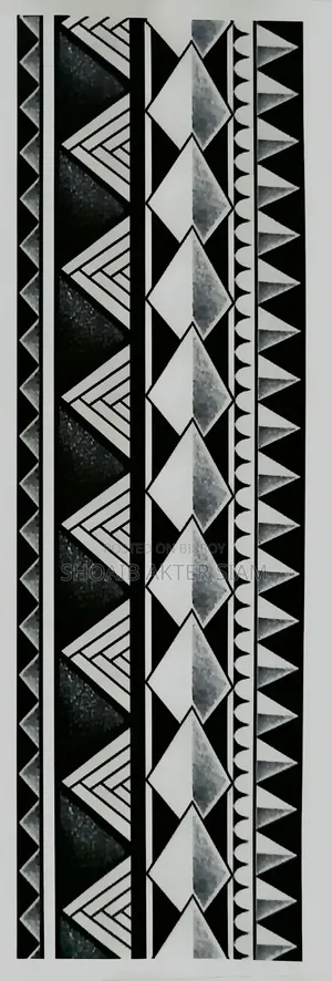 অর্গানিক টেম্পোরারি ট্যাটু।