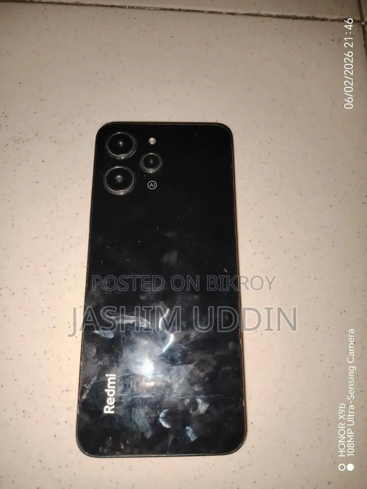 Xiaomi Redmi Note 12 256 GB Black