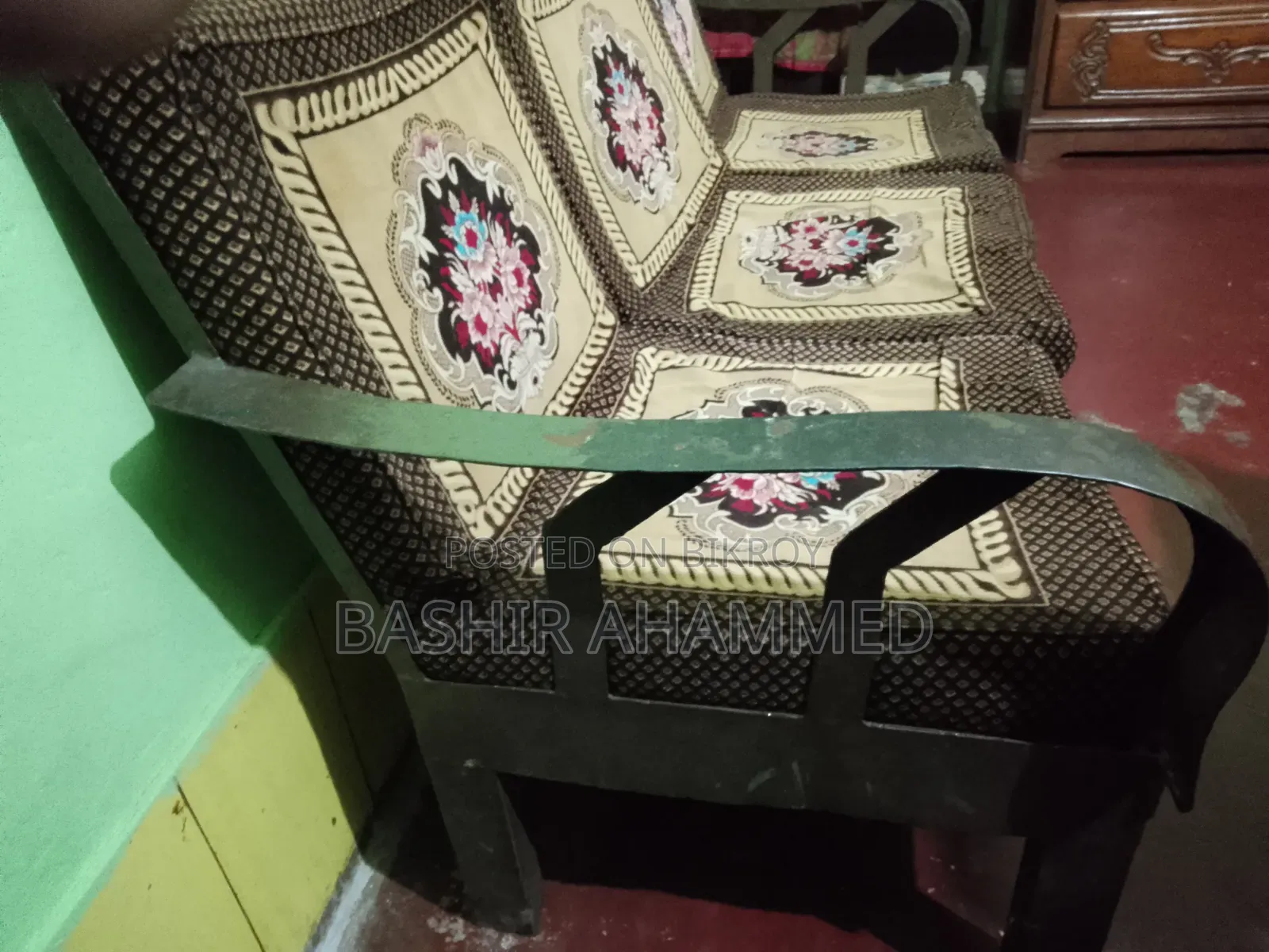 3-seater iron sofa for sale