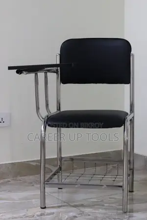 New Student Chair With Writing Board | Steel Frame