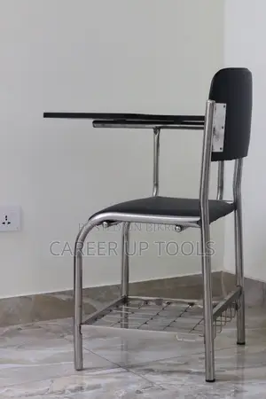 New Student Chair With Writing Board | Steel Frame