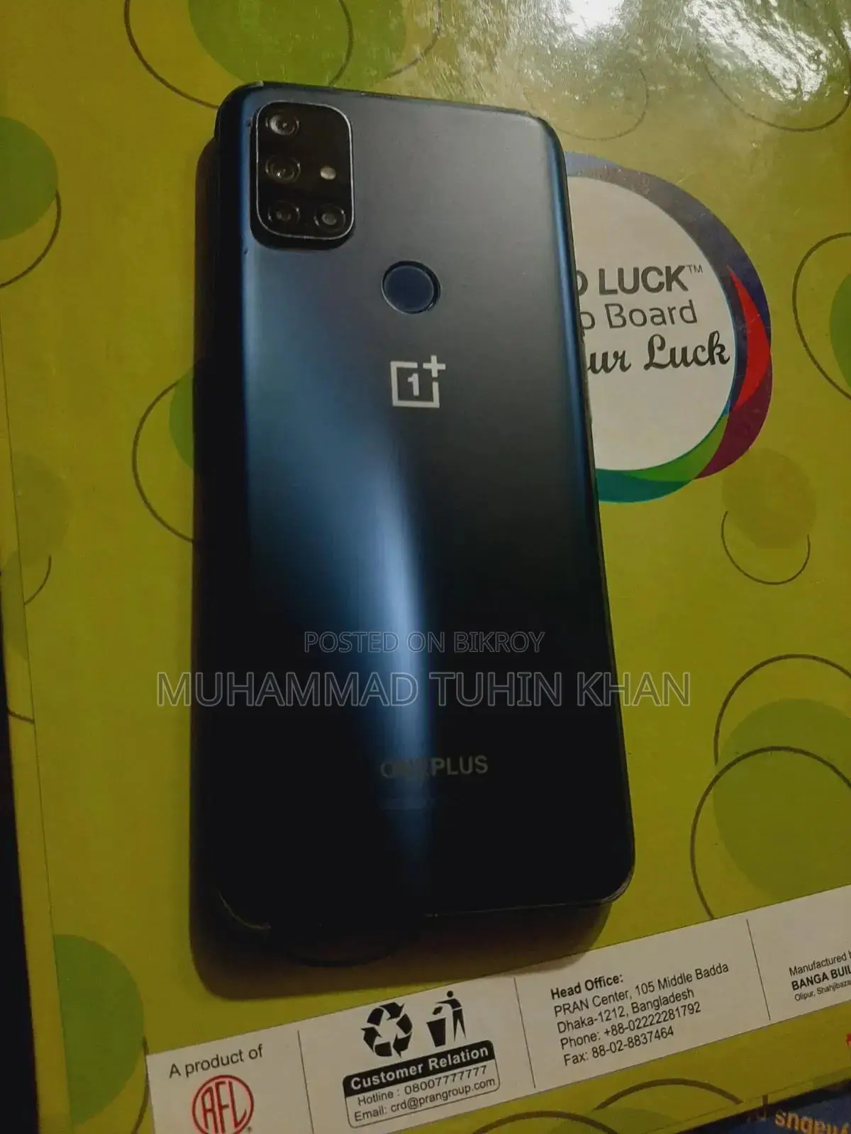 OnePlus Nord N10 5G 128 GB Black