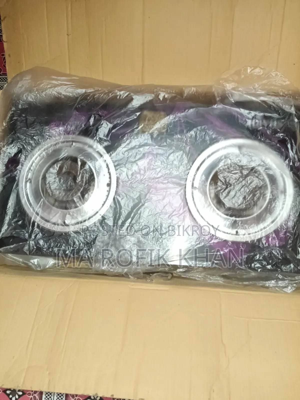 Double Gas Stove Glass Urgent Sale