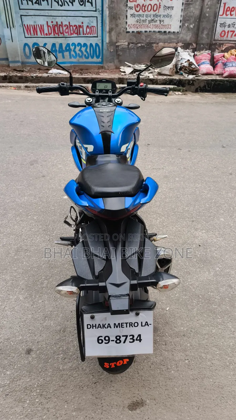 Suzuki Gixxer Fi ABS 2022 Blue