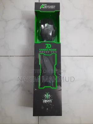 কিউইন ৭ডি গেমিং মাউস এবং মাউস প্যাড কম্বো