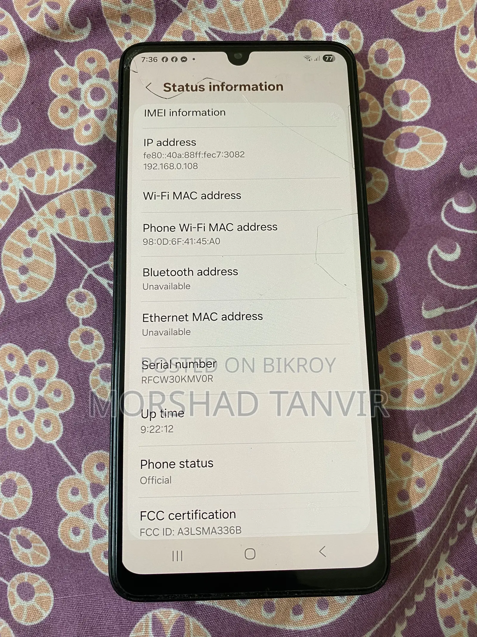 Samsung Galaxy A33 5G 128 GB Black
