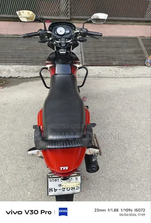 TVS Metro Plus 2020 Red