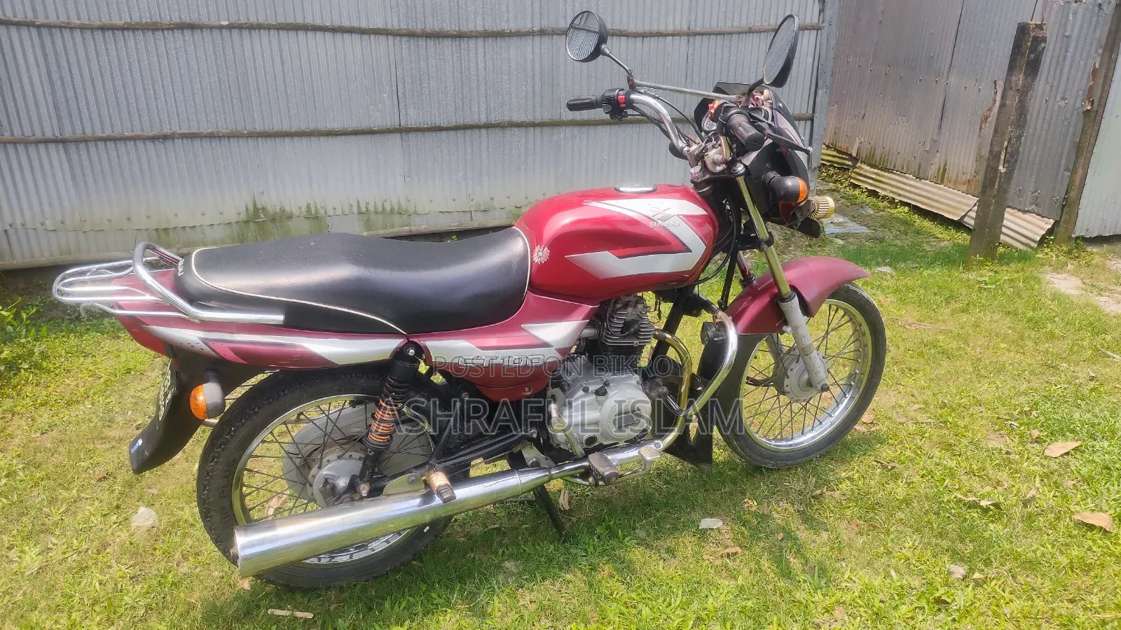 Bajaj CT 100 2010 Red