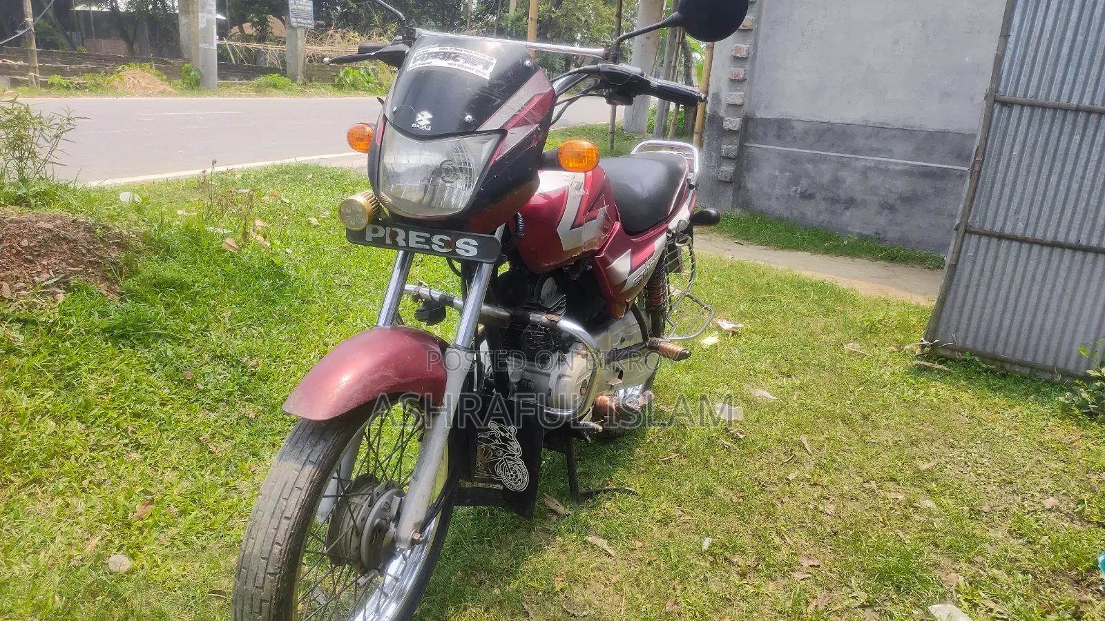 Bajaj CT 100 2010 Red