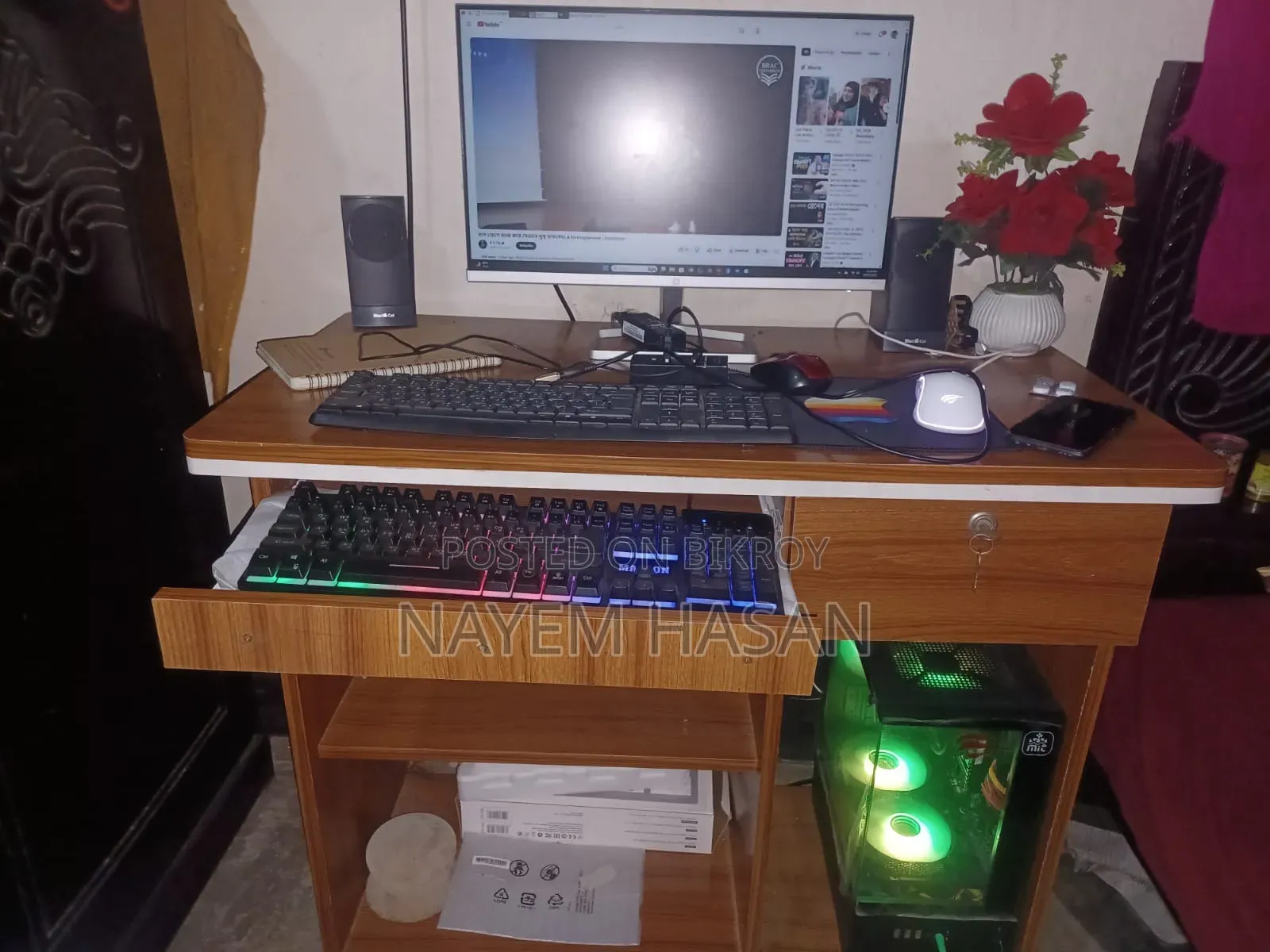 Desktop Computer HP 16GB SSD 512GB