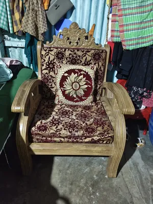 Teak Wood 2-2-1 Sofa, Used for 6 Months