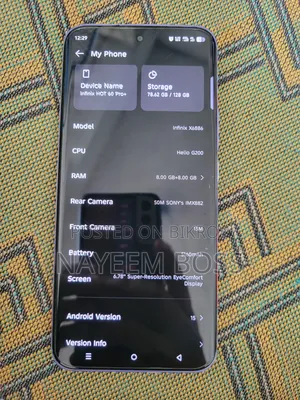 New Infinix Hot 60 Pro+ 128 GB Purple
